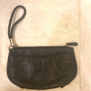 Dior leather clutch bag, dust bag included